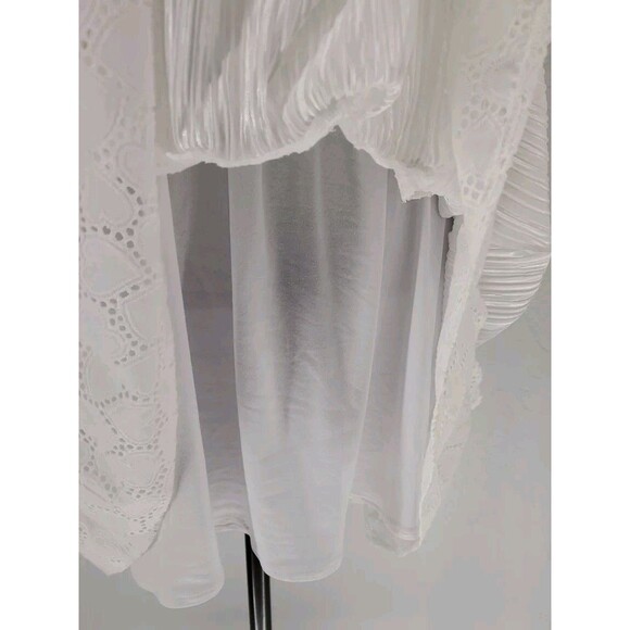 Fairy Angel Soft Girl Babydoll Dress Cinched Milkmaid | House of Wallace Med NWT - Picture 7 of 9